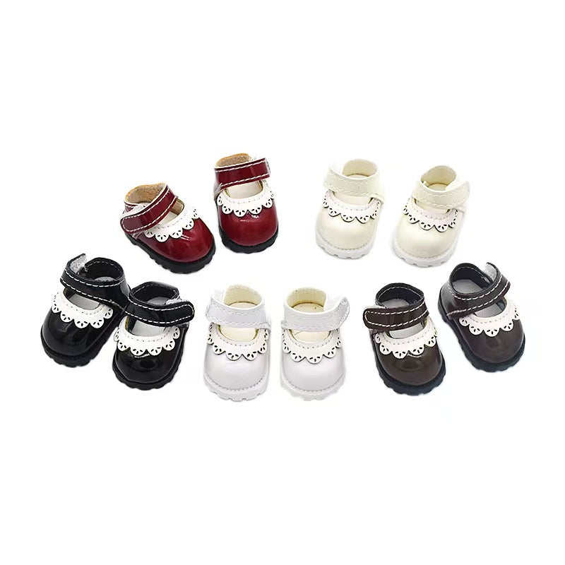 Labubu shoe accessories leather shoes