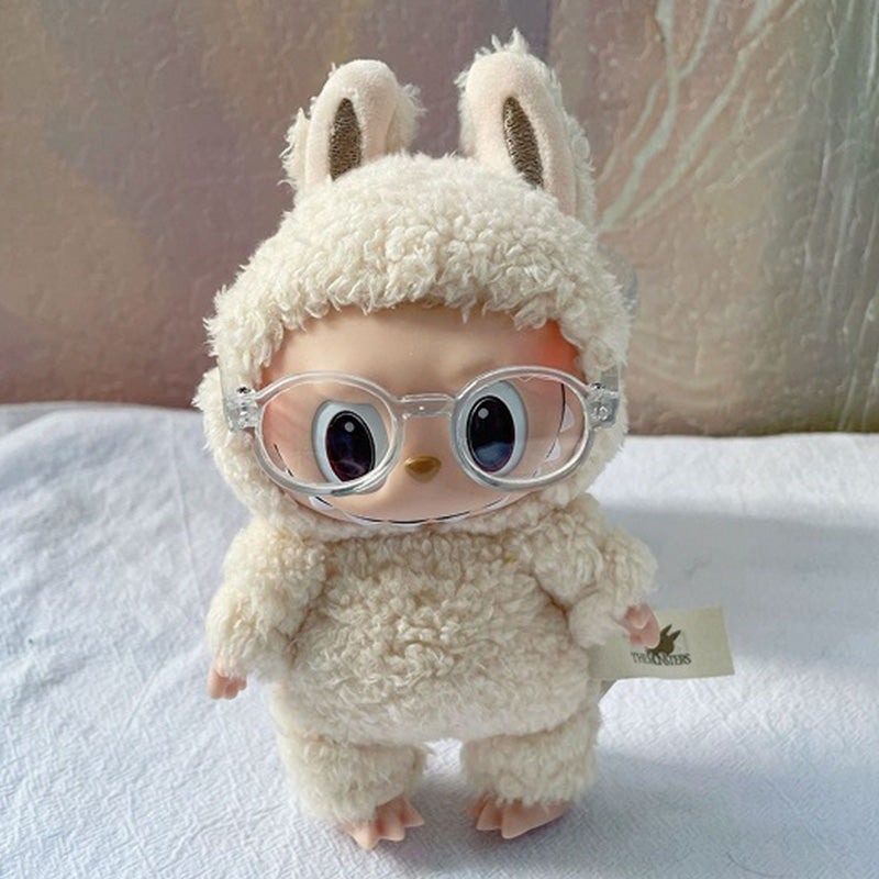 Labubu Cute Glasses 6.5cm Self deprecating Bear Glasses