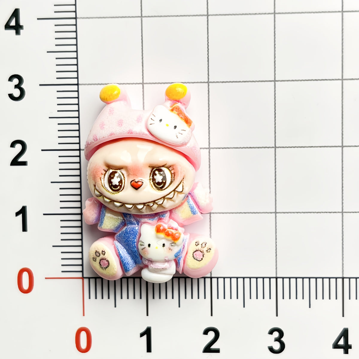 Resin Labubu Pok é mon