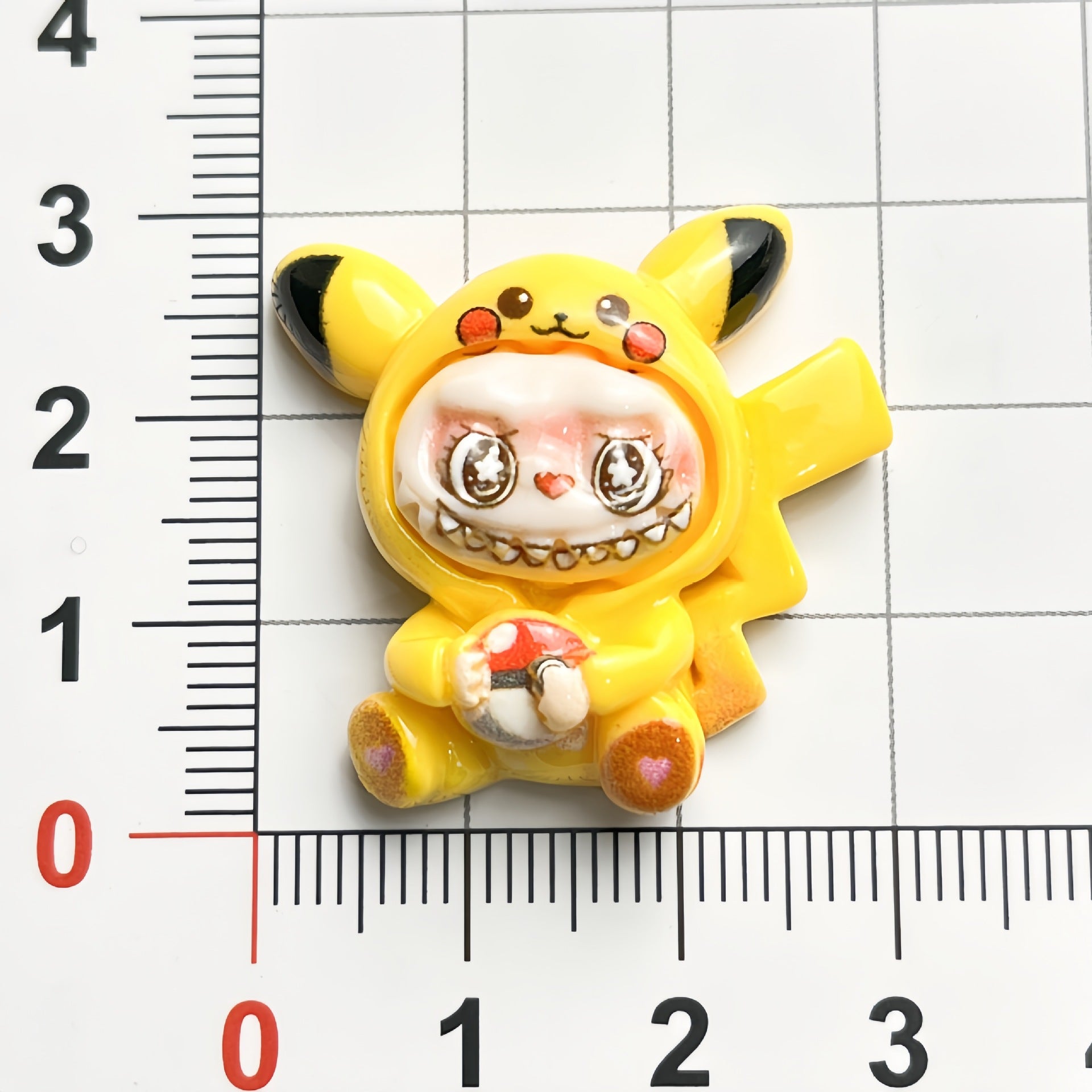 Resin Labubu Pok é mon
