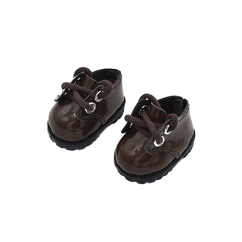 Labubu shoe accessories leather shoes