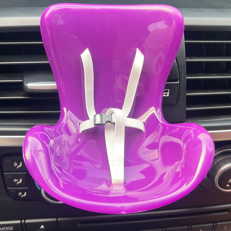 Labubu doll safety seat toy car interior decoration car air outlet decoration aromatherapy